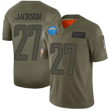 Youth Nike Los Angeles Chargers J.C. Jackson Camo 2019 Salute to Service Jersey - Limited