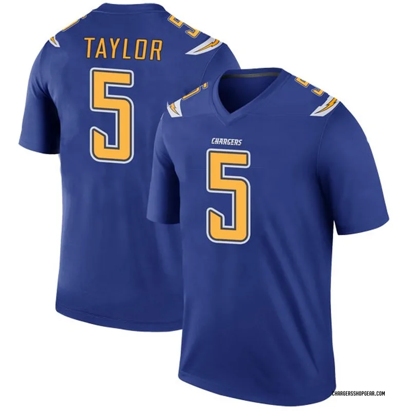 Youth Nike Los Angeles Chargers Tyrod Taylor Royal Color Rush Jersey - Legend